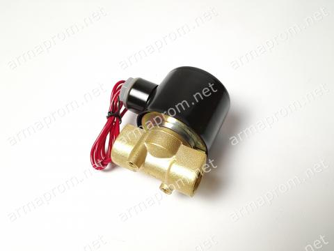 Клапан электромагнитный нормально закрытый Ду8 (1/4' дюйма)